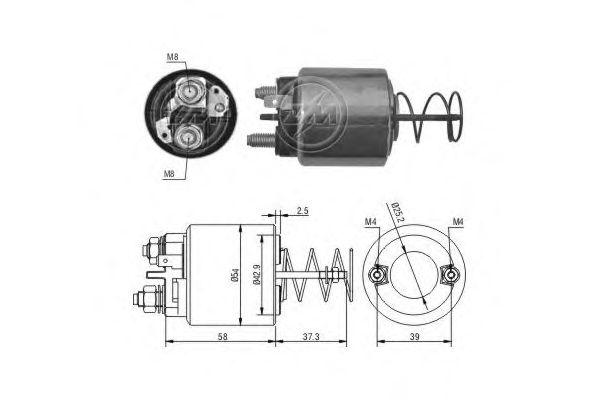 Втягивающее реле ERA ZM1597