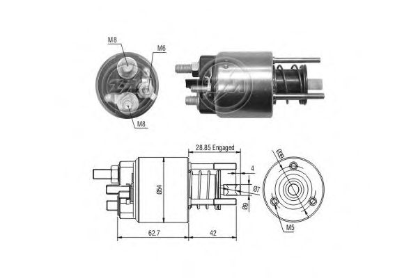 Втягивающее реле ERA ZM3395