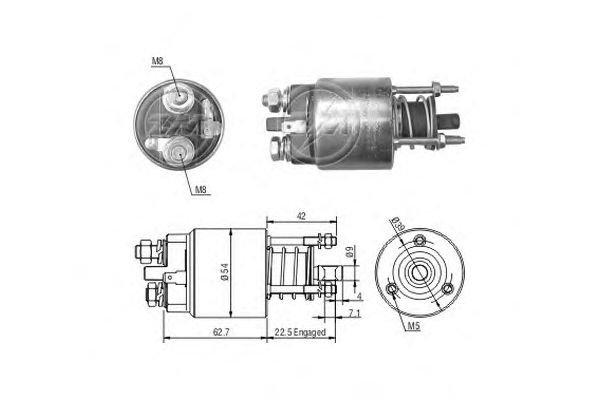 Втягивающее реле ERA ZM7395