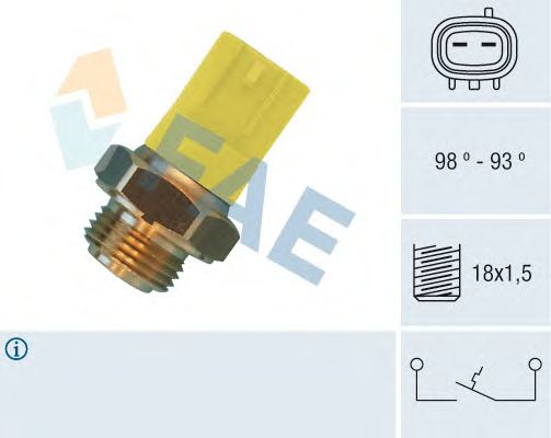 Датчик включения вентилятора FAE 36500