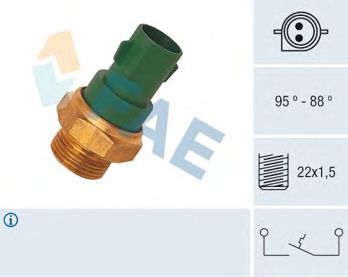 Датчик включения вентилятора FAE 37240