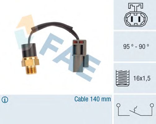 Датчик включения вентилятора FAE 37530