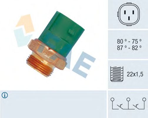 Датчик включення вентилятора FAE 38165