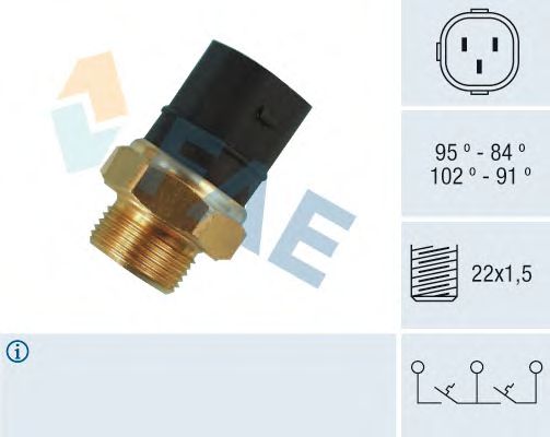 Датчик включения вентилятора FAE 38180