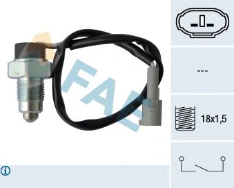 Выключатель, фара заднего хода FAE 40844