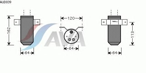 Осушитель кондиционера AVA QUALITY COOLING AUD039