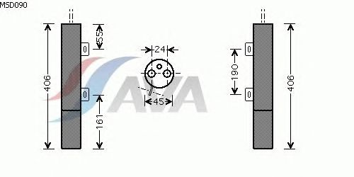 Осушитель кондиционера AVA QUALITY COOLING MSD090