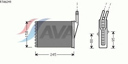 Радіатор опалення AVA QUALITY COOLING RTA6249