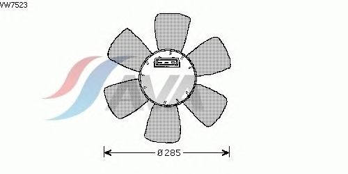 Вентилятор охлаждения AVA QUALITY COOLING VW7523