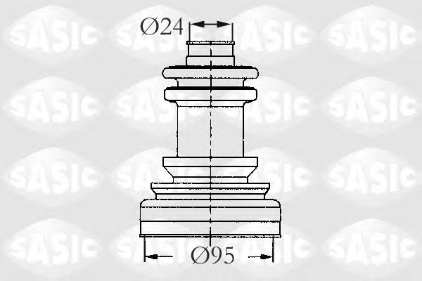 Комплект пильника ШРКШ SASIC 2933423