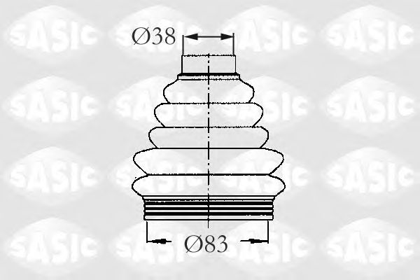 Комплект пильника ШРКШ SASIC 2933033