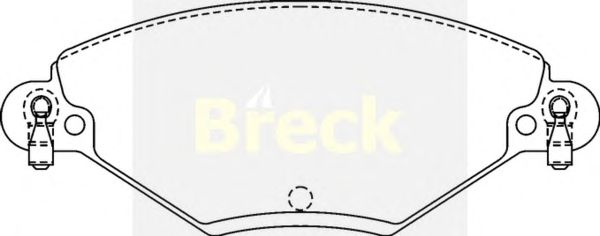 Тормозные колодки BRECK 23277 00 701 10