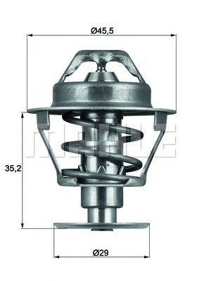 Термостат MAHLE ORIGINAL TX 81 89D