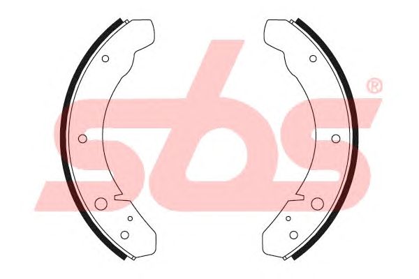 Тормозные колодки sbs 18492747104