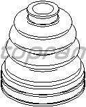 Пыльник ШРУСА TOPRAN 302 564