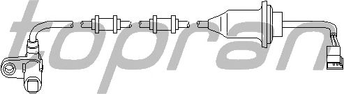 Датчик обертання колеса TOPRAN 401 548