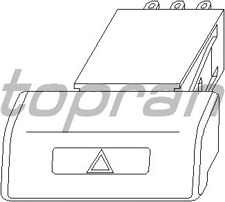 Кнопка включения аварийной сигнализации TOPRAN 202 199