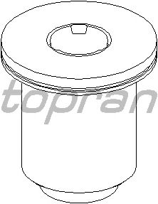 Сайлентблок рычага TOPRAN 207 201