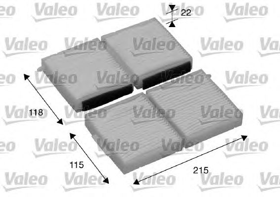 Фильтр салона VALEO 698891
