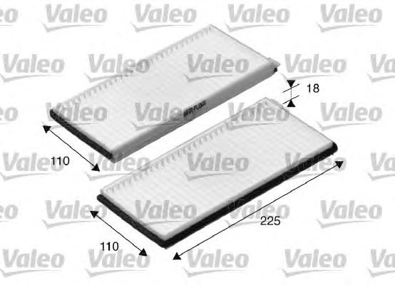 Фільтр салону VALEO 698894