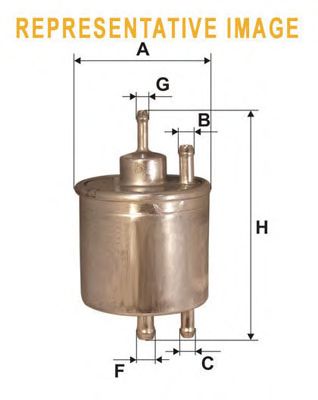 Топливный фильтр WIX FILTERS WF8337