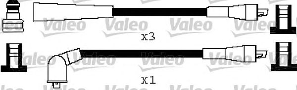 Комплект высоковольтных проводов VALEO 346536