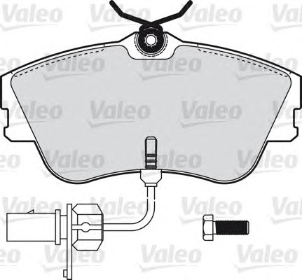 Тормозные колодки VALEO 598622