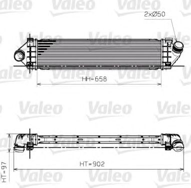 Интеркулер VALEO 818246