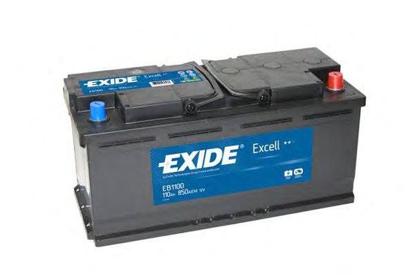 Стартерная аккумуляторная батарея EXIDE EB1100