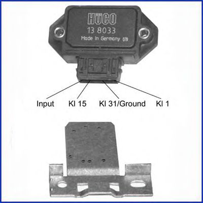 Коммутатор зажигания HUCO 138033