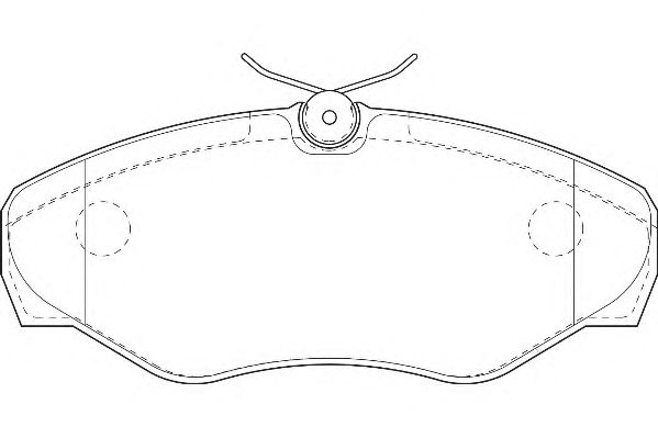 Тормозные колодки WAGNER WBP23099A