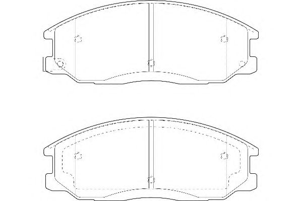 Тормозные колодки WAGNER WBP23569A
