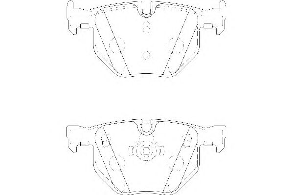 Тормозные колодки WAGNER WBP23732A