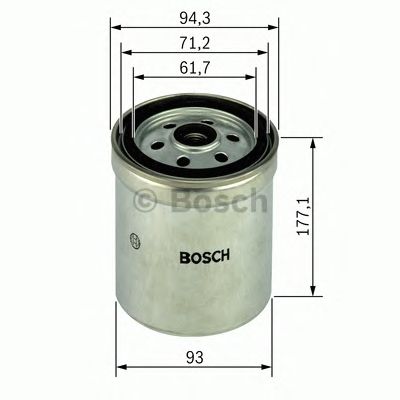 Топливный фильтр BOSCH 1 457 434 180