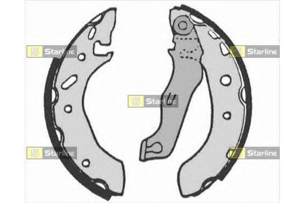 Тормозные колодки STARLINE BC 07175
