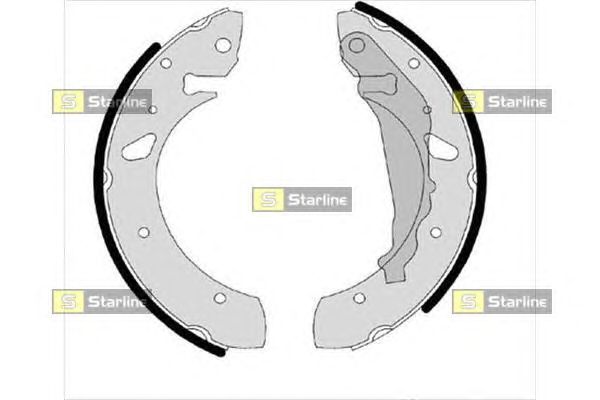 Тормозные колодки STARLINE BC 07850