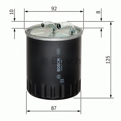 Паливний фільтр BOSCH F 026 402 065
