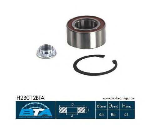 Ступичный подшипник BTA H2B012BTA