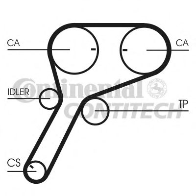 Ремінь ГРМ CONTITECH CT1151