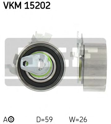 Натяжной ролик ремня ГРМ SKF VKM 15202