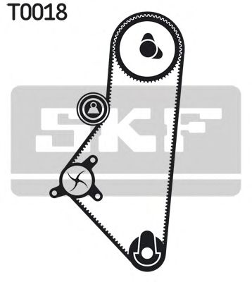 Помпа + комплект ГРМ SKF VKMC 03201-2