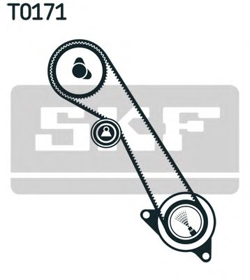 Комплект ремня ГРМ SKF VKMA 04108