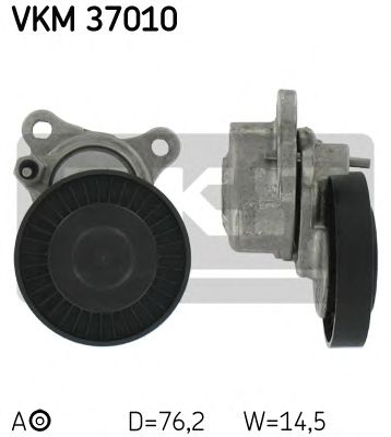Натяжной ролик поликлинового ремня SKF VKM 37010