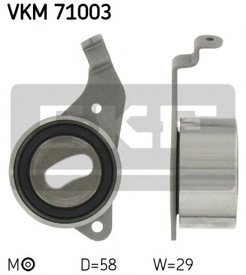 Натяжной ролик ремня ГРМ SKF VKM 71003
