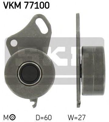 Натяжной ролик ремня ГРМ SKF VKM 77100
