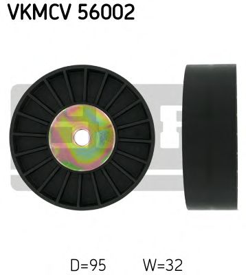 Направляющий / паразитный ролик  поликлинового ремня SKF VKMCV 56002