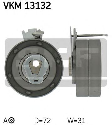 Натяжной ролик ремня ГРМ SKF VKM 13132