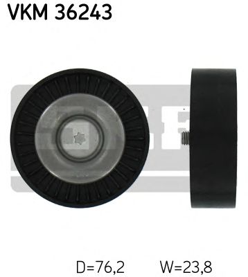 Направляющий / паразитный ролик  поликлинового ремня SKF VKM 36243