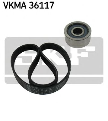 Комплект поликлинового ремня SKF VKMA 36117