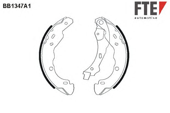 Тормозные колодки FTE BB1347A1